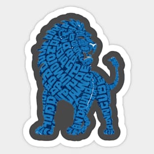 Detroit Lions Sticker